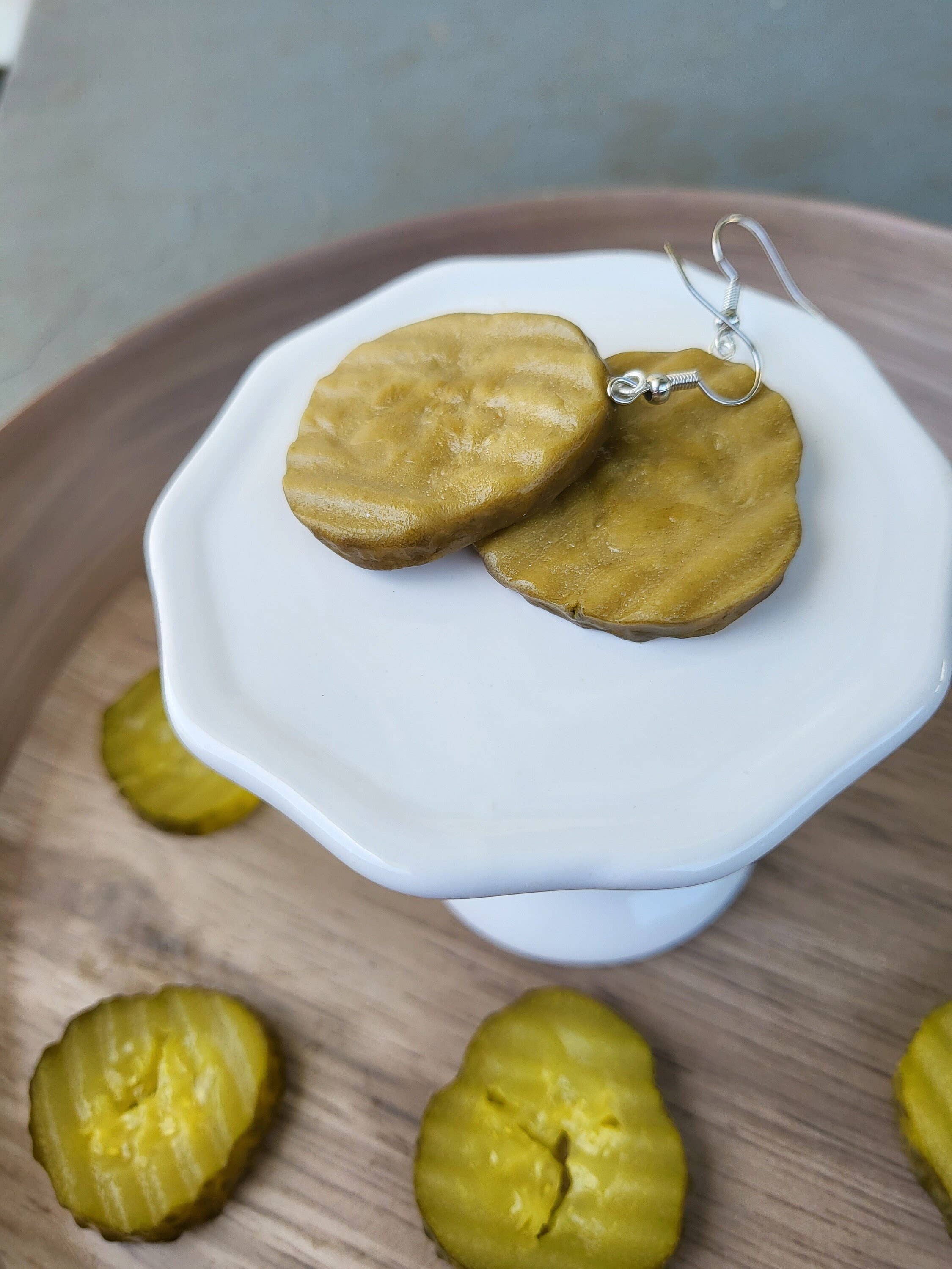 REMOVED BRAND - Wholesale Dangle Earrings - Pickle Earrings, Dill Pickle Earrings, BBQ Earrings3