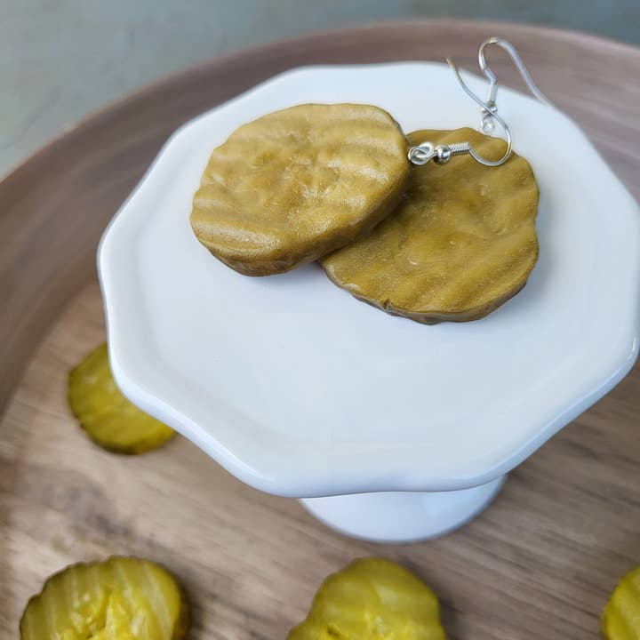 REMOVED BRAND - Wholesale Dangle Earrings - Pickle Earrings, Dill Pickle Earrings, BBQ Earrings3