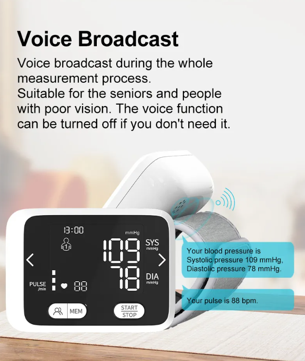 Trio Trading - Wholesale Anti-Nausea/Acupressure Bracelet - Baymed Automatic Wrist Blood Pressure Monitor Home Use/Gift10