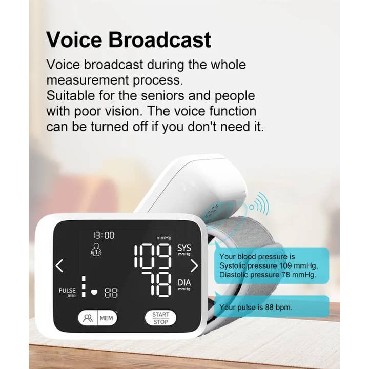 Trio Trading - Wholesale Anti-Nausea/Acupressure Bracelet - Baymed Automatic Wrist Blood Pressure Monitor Home Use/Gift10