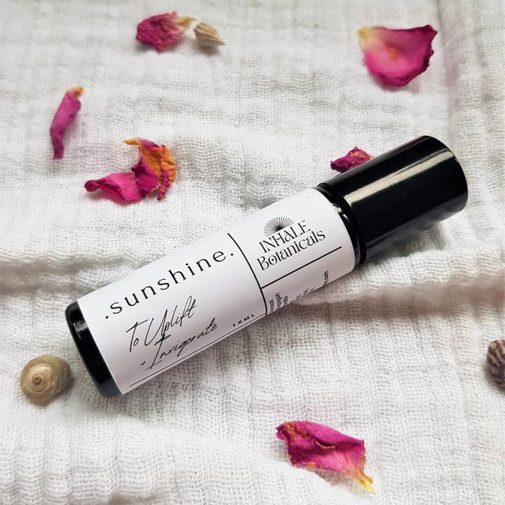 Inhale Botanicals – wholesale Essential oil roll-on – Sunshine Aromatherapy Roll On