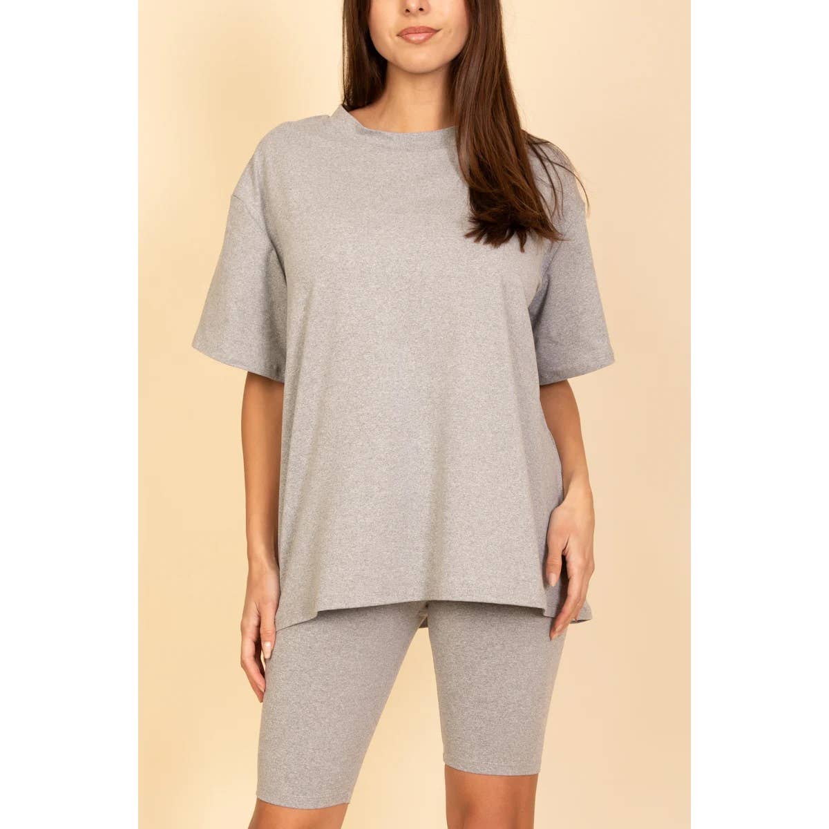 HiteJeans – wholesale Top & short set (NOT loungewear) – Women’s – TWO PIECE TOP BIKER SHORTS SET23