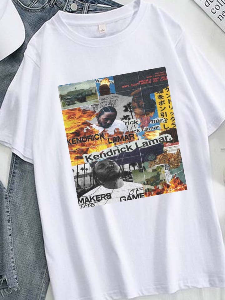 M9241 - LAMAR graphic tee for wholesale by HARANG