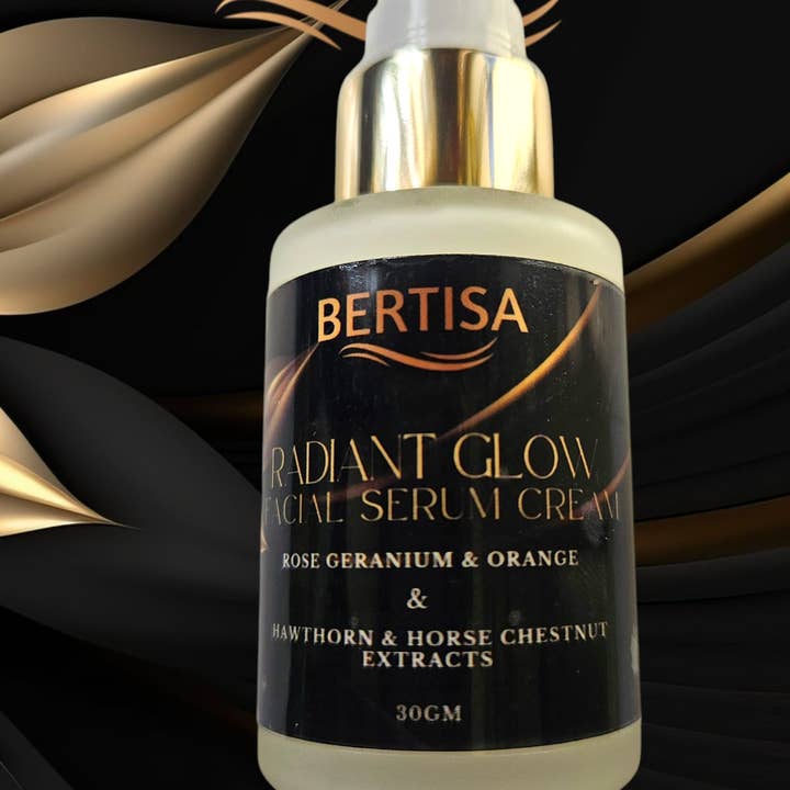 Radiant Glow Facial Serum Cream – Hydrate & Illuminate for wholesale by BERTISA