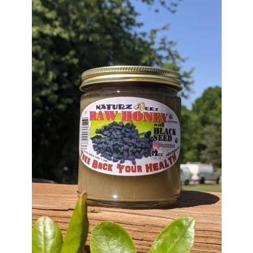 Naturz Beez - Wholesale Honey - Blackseed Raw Honey