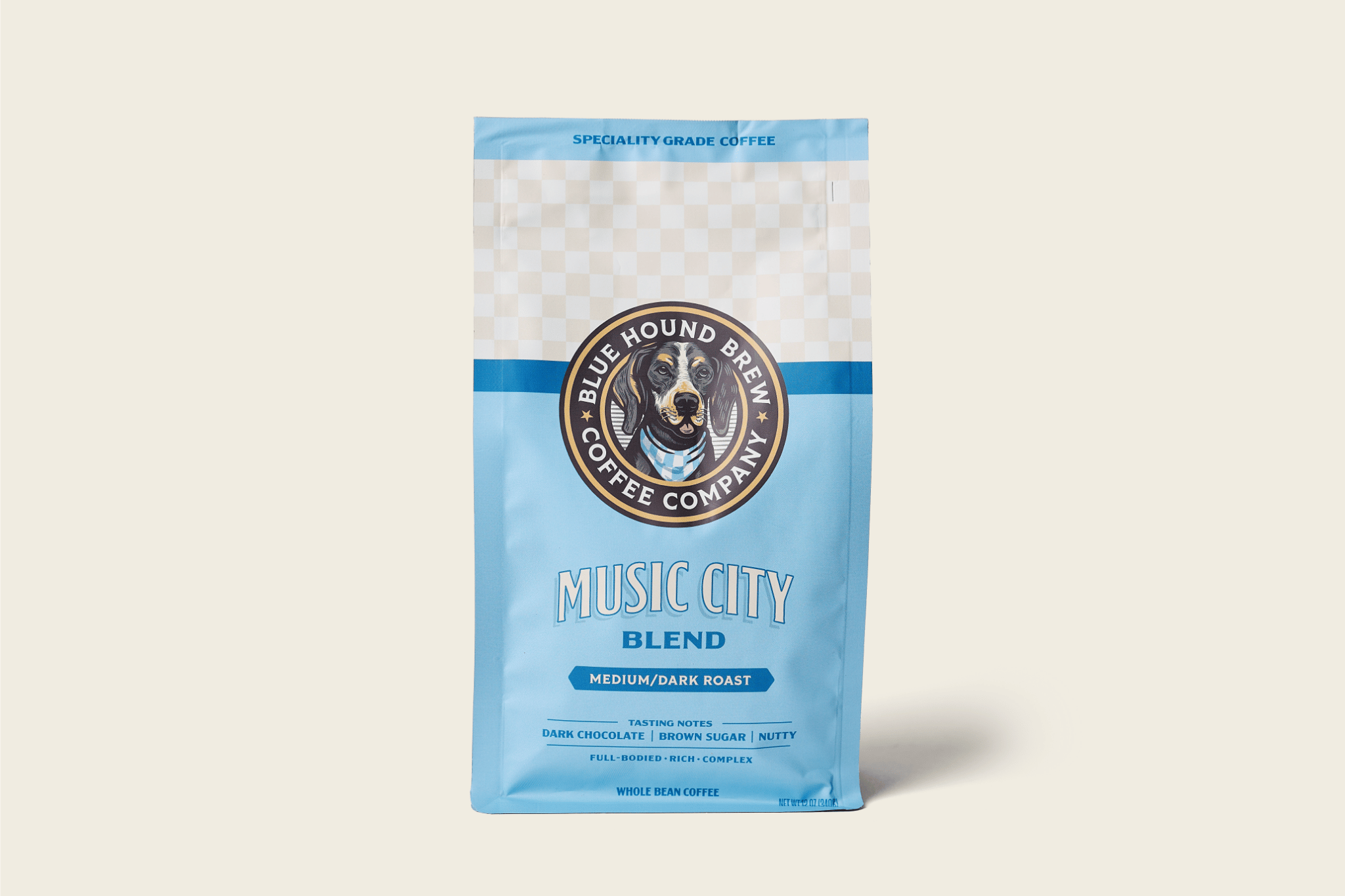 Blue Hound Brew - Wholesale Coffee Beans - Music City Blend Coffee - Medium/Dark Roast0