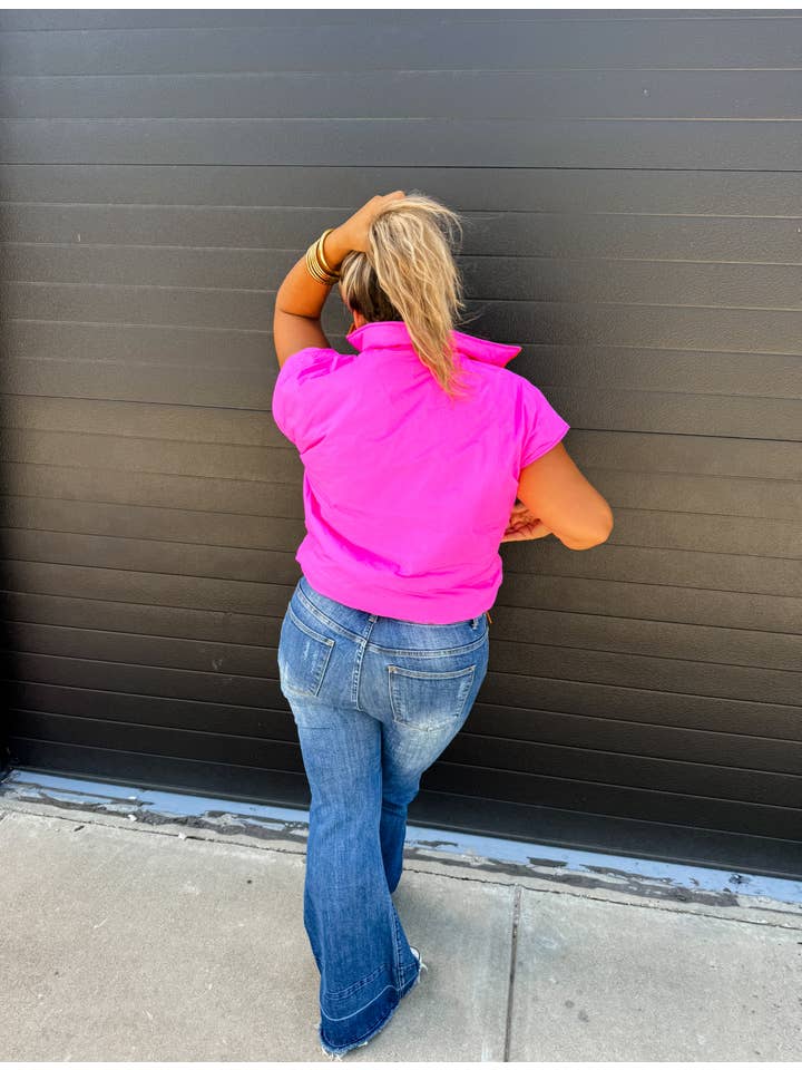 BLAKELEY - Wholesale Outerwear Vest - Women's - MADDOX REVERSIBLE PUFFER VEST14