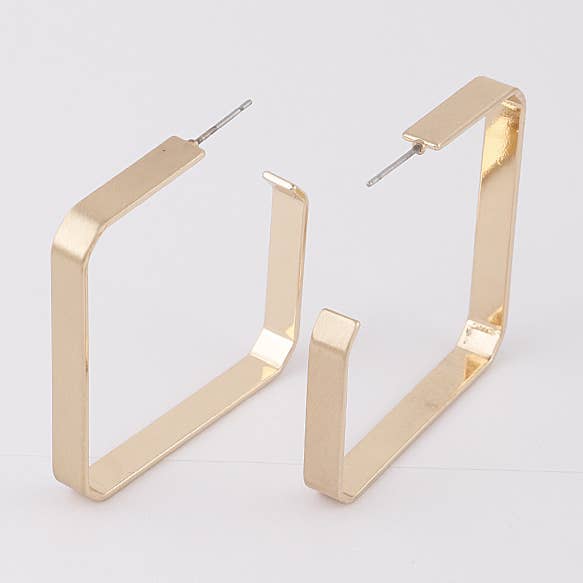 Flat Square Hoop Earrings and other Purchase Wholesale flat square medium. Free Returns & Net 60 Terms on Faire trending on Faire.