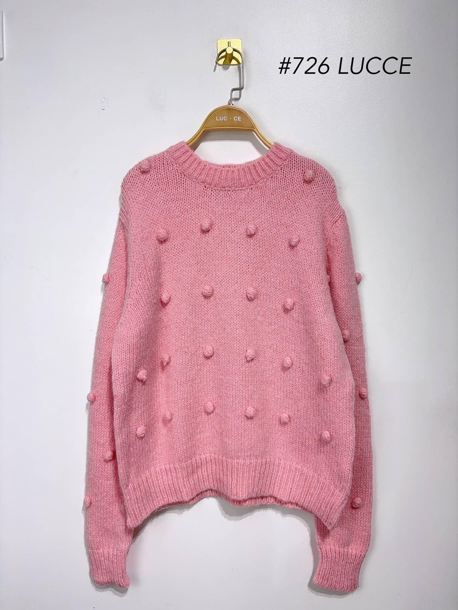 LUCCE - Wholesale Knit Sweater - Women's - Sweater with tassels - PU7262