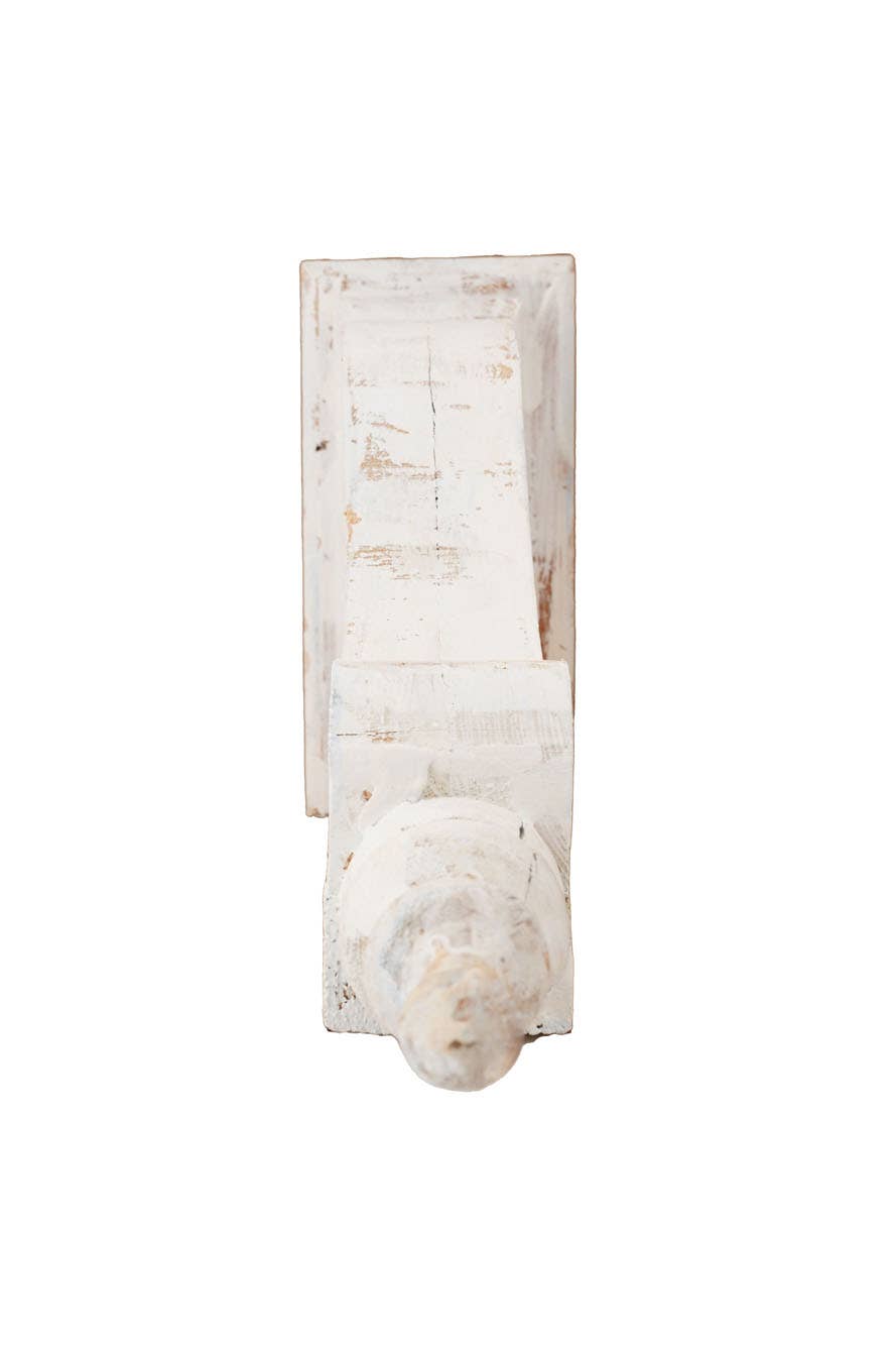 My Amigos Imports - Wholesale Decorative Tabletop Object - Elegant Farmhouse-Corbel-Rustic-6Wx12x24-27H-Elegant-White4