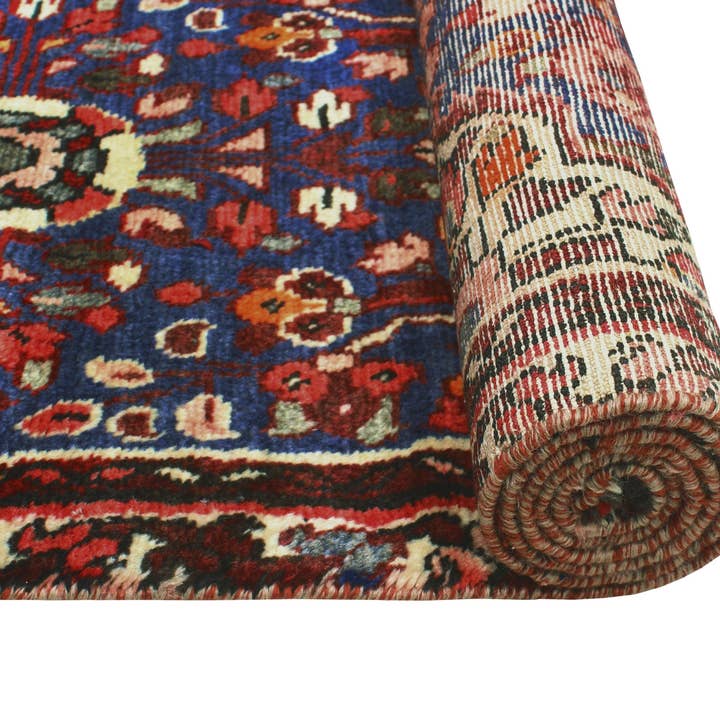 Noori Rug - Wholesale Area Rug - Fine VTG Caleb Navy/Ivory Runner, 2'0" x 9'4"6