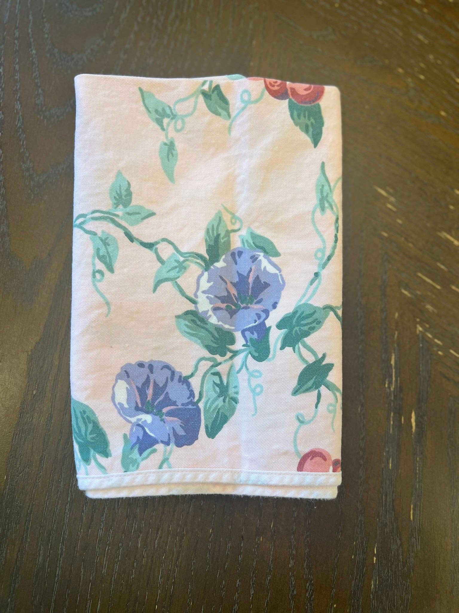 Kensington Barry – Engroshandel Middags- og stofserviet – KB Vintage Frugt & Blomstret Bomuldsservietter – Sæt med 41