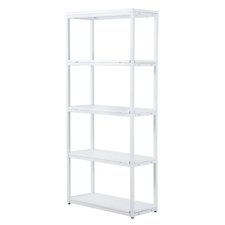 Boekenkast Hout / Metaal Nashville 90x40x200 cm voor wholesale door Ethan Chloe - GARPE GROUP - GARCIA PÉREZ Y CÍA S.L.