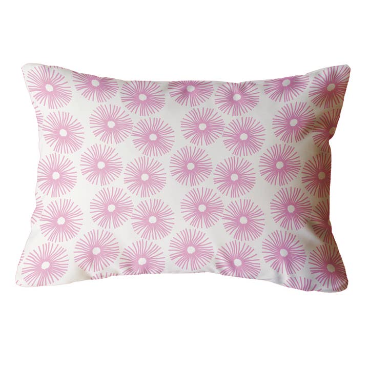 Burst Indoor/Outdoor | Lumbar Pillow | Decorative Pillow for wholesale by Clairebella Personalized Gifts & Pillows