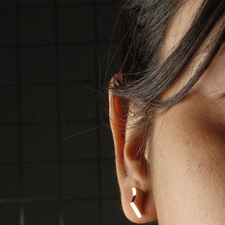 AG 925 JEWELLERY - Wholesale Stud/Post Earrings - 925 Sterling Silver Geometrical Earrings Push Backs4