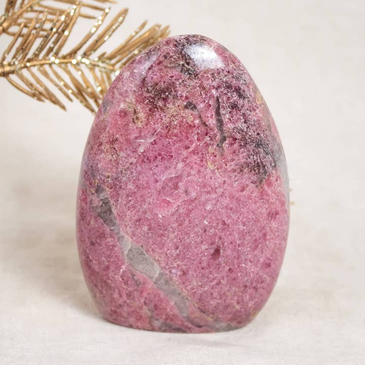 Rhodonite Freeform - 1 of a Kind - AAA Premium Quality for wholesale by Tiny Rituals