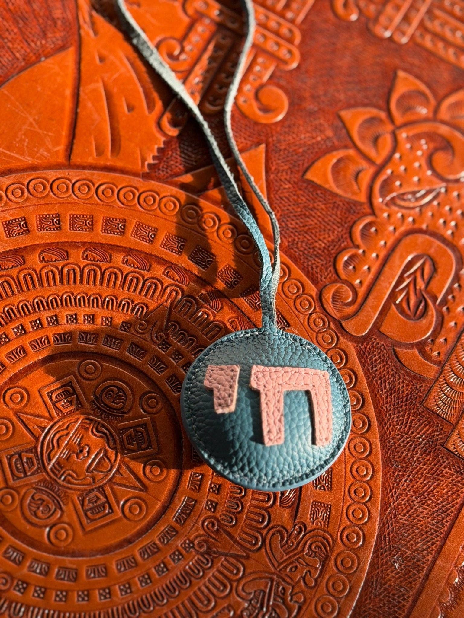 JEWISHJOY.co - Wholesale Purse/Bag Accessory - Women's - Leather Bag Charms - Jewish Star / Hamsa / Chai3