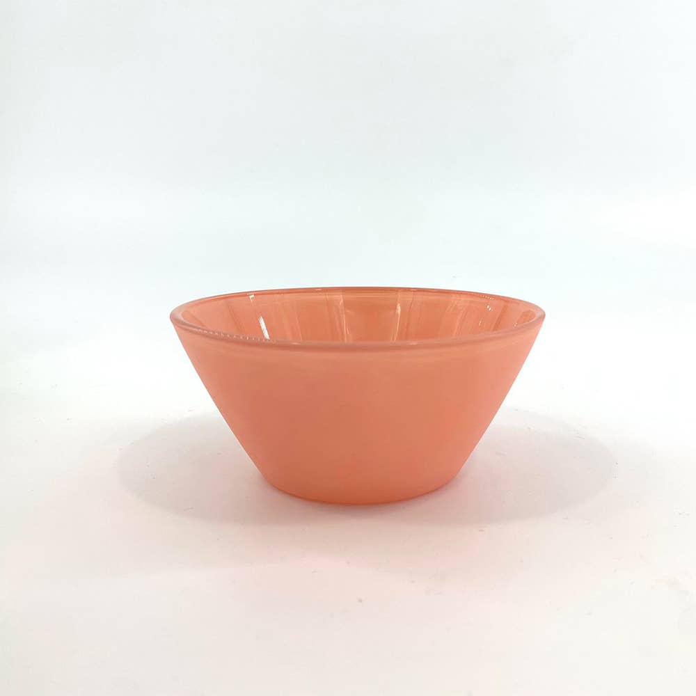 Hakan - Wholesale Serve Bowl - Glass Serving Bowls Set of 3, Colorful Prep Bowls, 7.25 oz6