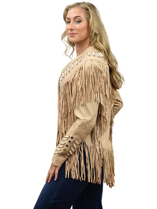 Liberty Wear Apparel - Wholesale Leather Jacket - Women's - 9721 - AS SEEN ON LAINEY WILSON Ladies Leather Jacket1