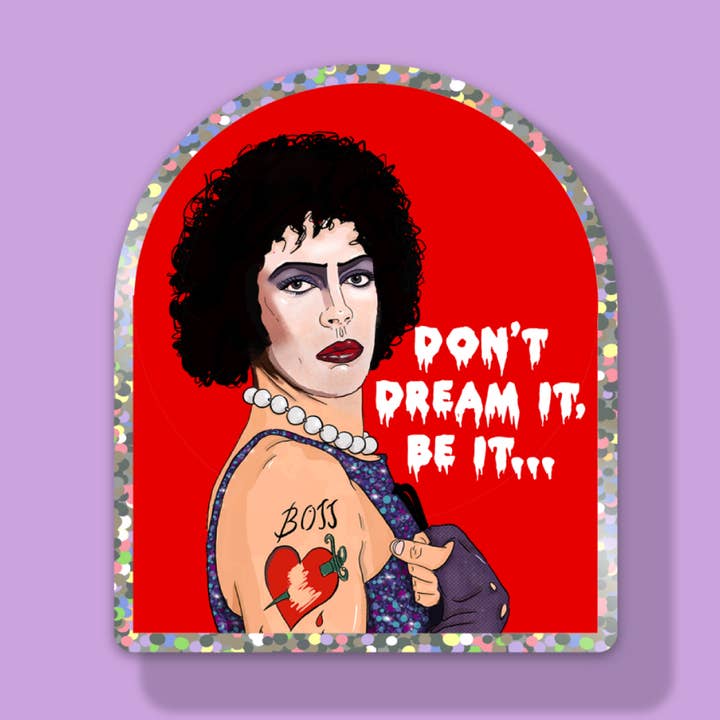 Sticker voor de Rocky Horror Picture Show | Musical | Glitter voor wholesale door The Queer Store