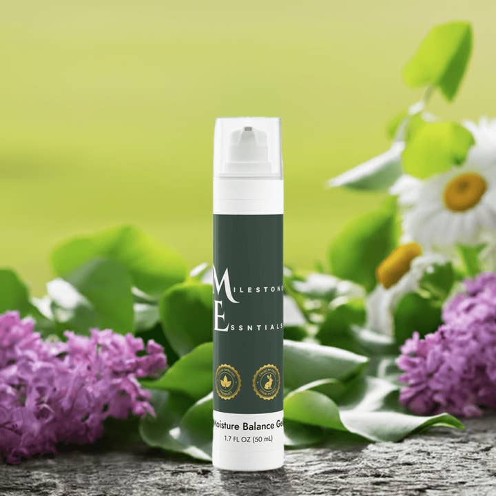 100% Vegan Hydrating Gel Moisturizer - 1.7 fl. oz for wholesale by Milestone Essentials