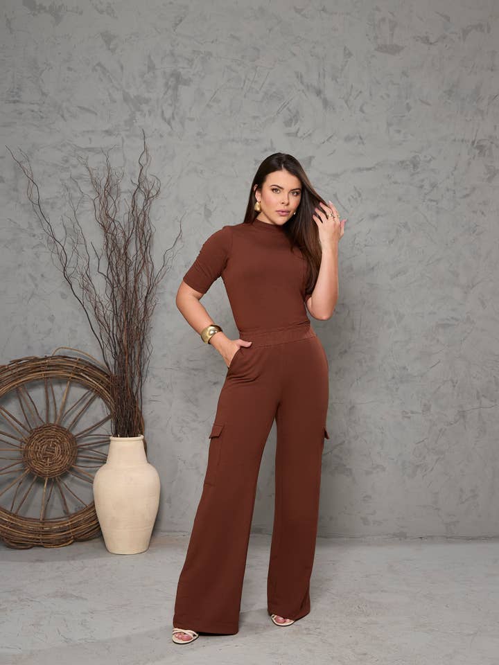 CONJUNTO MOLETINHO BOLSOS CARGO por atacado de MARA