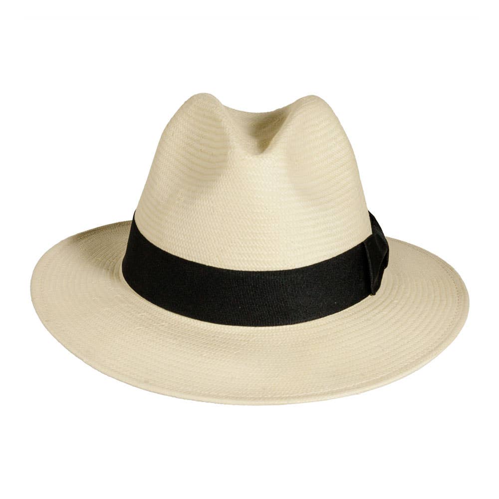 Avorio Cappello Fedora di Paglia Safari - Stile Havana in vendita all'ingrosso su Faire