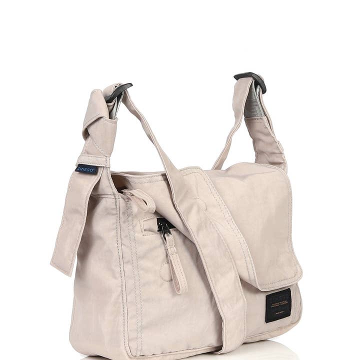 ZIMEGO - Wholesale Crossbody Bag - Women's - Venice Stitch Point Crossbody Bag - ZB8089