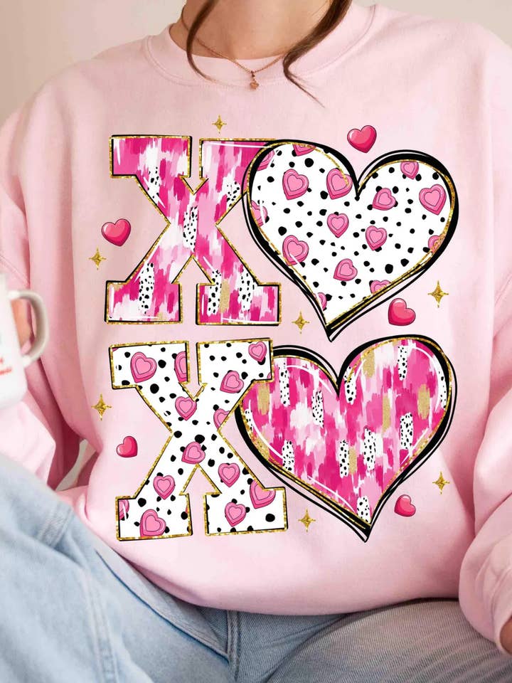 XOXO Hearts for wholesale by Forty One Threads Wholesale