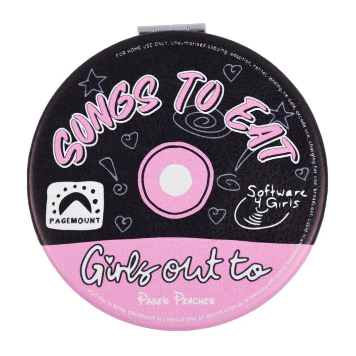 Songs To Eat Girls Out To Compact Mirror for wholesale by Page's Peaches