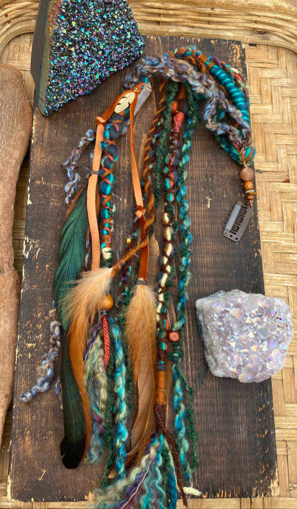 Sea Gypsy Designs - Vente Extensions de cheveux - Choisissez vos couleurs ! BOHO ∆ GYPSYDREADS multicouches4