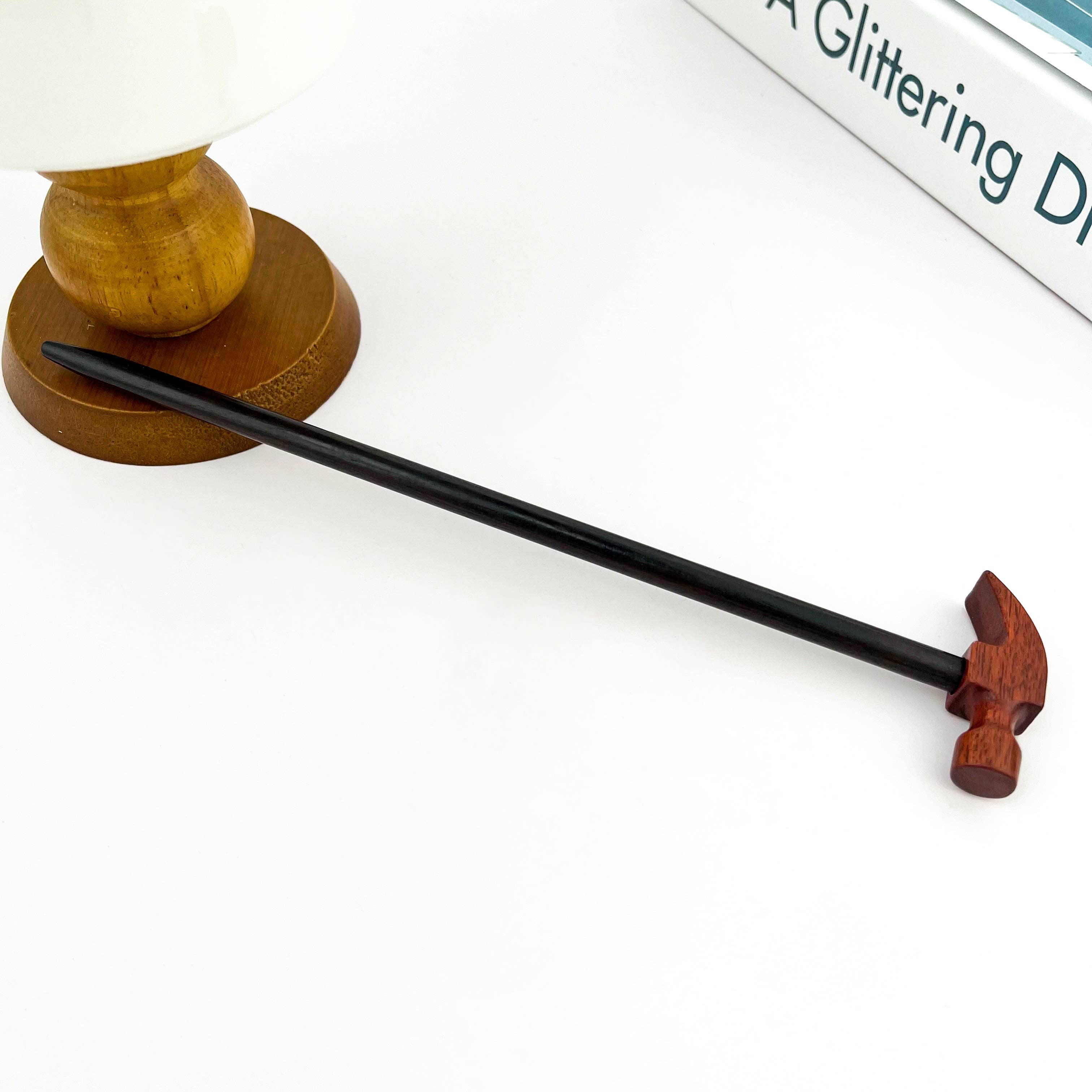 SoapElenGlen - Wholesale Hair Pin - Funny Sandalwood Hairpin, Vintage Hair Stick0