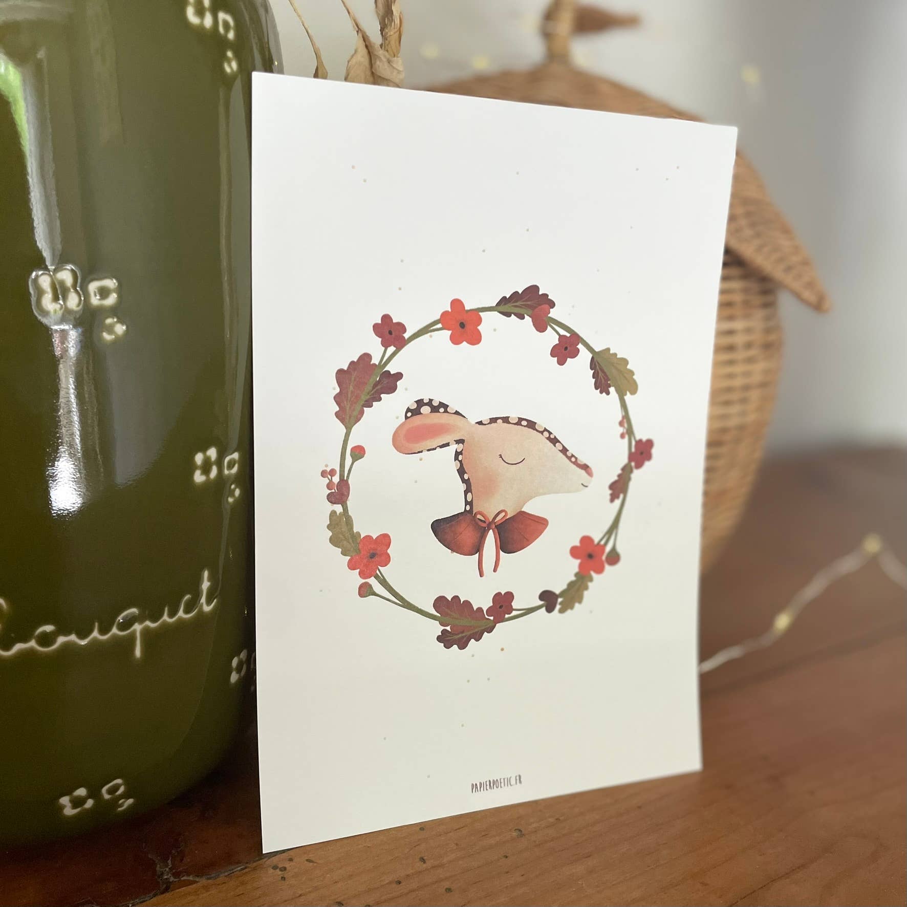 Papier Poetic - Wholesale Poster - Display/Poster "Doe Crown"1