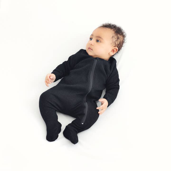 DreamBuy – wholesale Nattdräkt – Baby – Personlig ribbad romper och sparkdräkt 0–3 år unisex