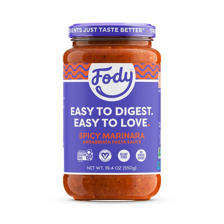 Spicy Marinara (Arrabbiata) Pasta Sauce for wholesale by Fody Food Co