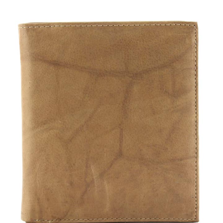 Leather Impressions Inc – Carteira – Homem por atacado – Hipster de couro de vaca de grão superior Bacci W/89819