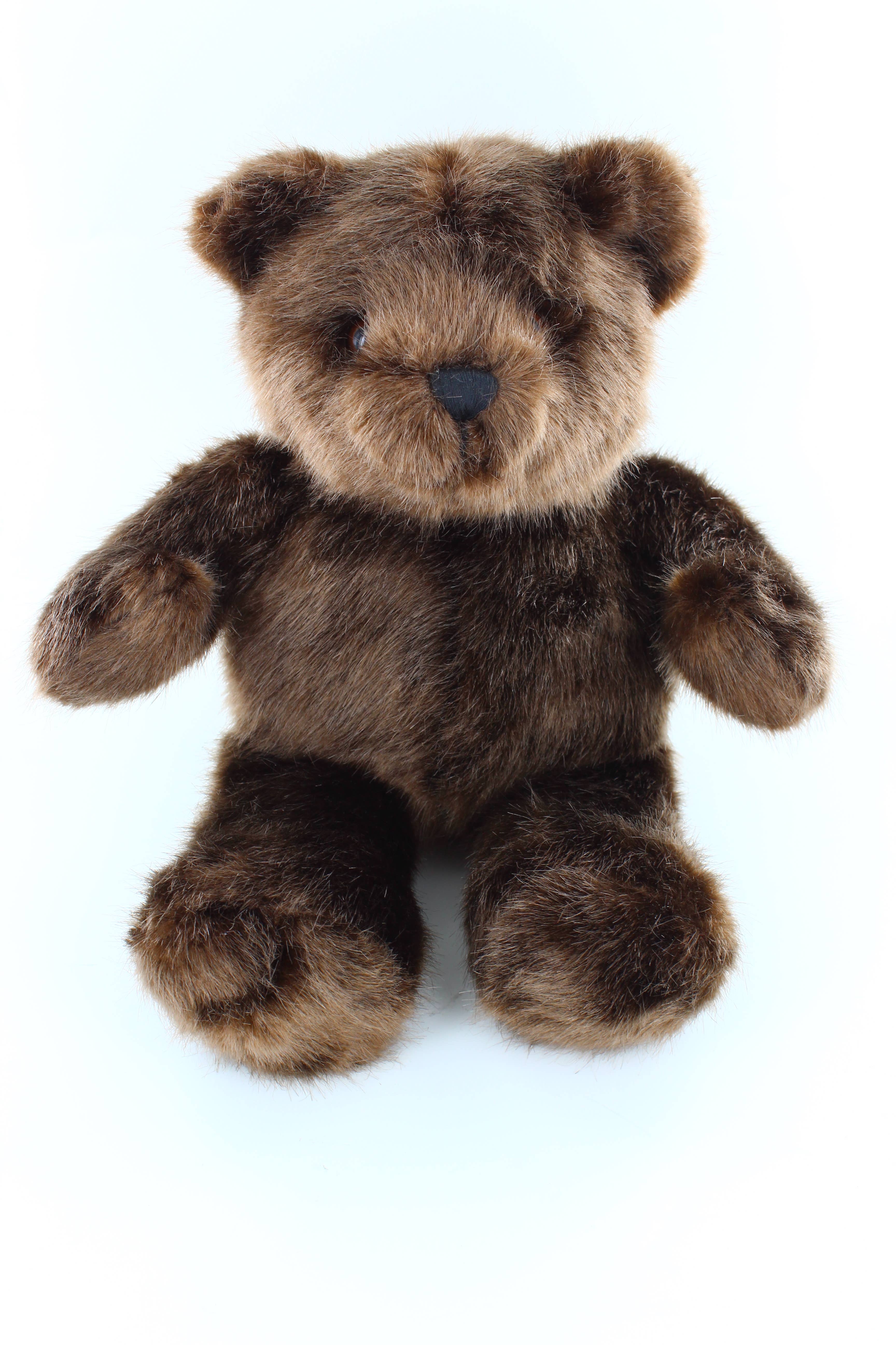 Plushland - Wholesale Stuffed/Plush Toy - Kids & Baby - Cuddly Bear Dark Brown 11"1