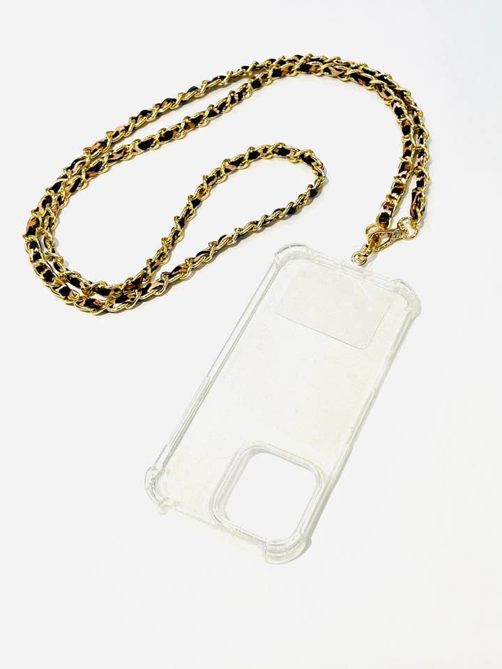 Gouden telefoonketting leo voor wholesale door SHEERA