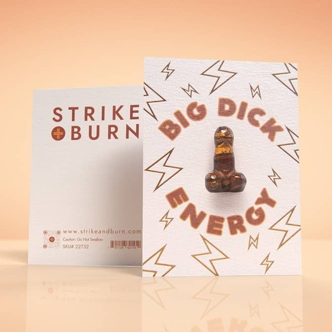 Big Dick Energy Divertente Biglietto di Compleanno | Regalo Scherzo per la vendita all'ingrosso da parte di Strike and Burn Candles & Gifts