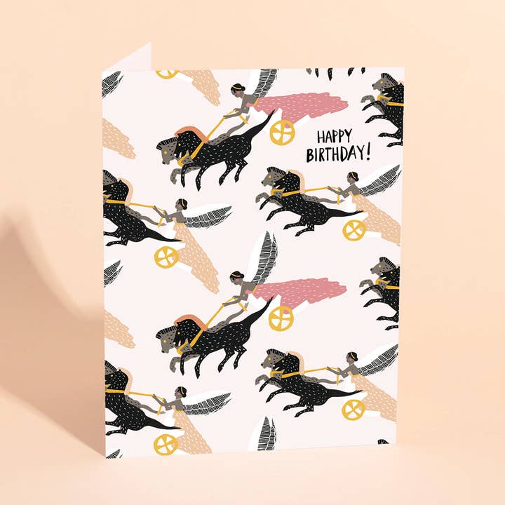 GODDESS OF VICTORY - Birthday Card for wholesale by Carolyn Suzuki