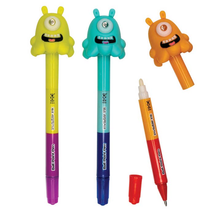 Geddes - Vendita all'ingrosso Penne - Penna spia Uv Alien Eye 12/vasca