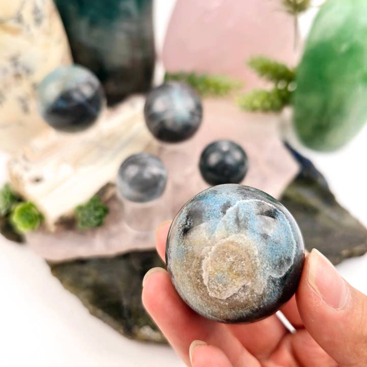 Rock Paradise - Wholesale Spiritual Stone/Crystal - Trolleite Crystal Sphere - You Choose