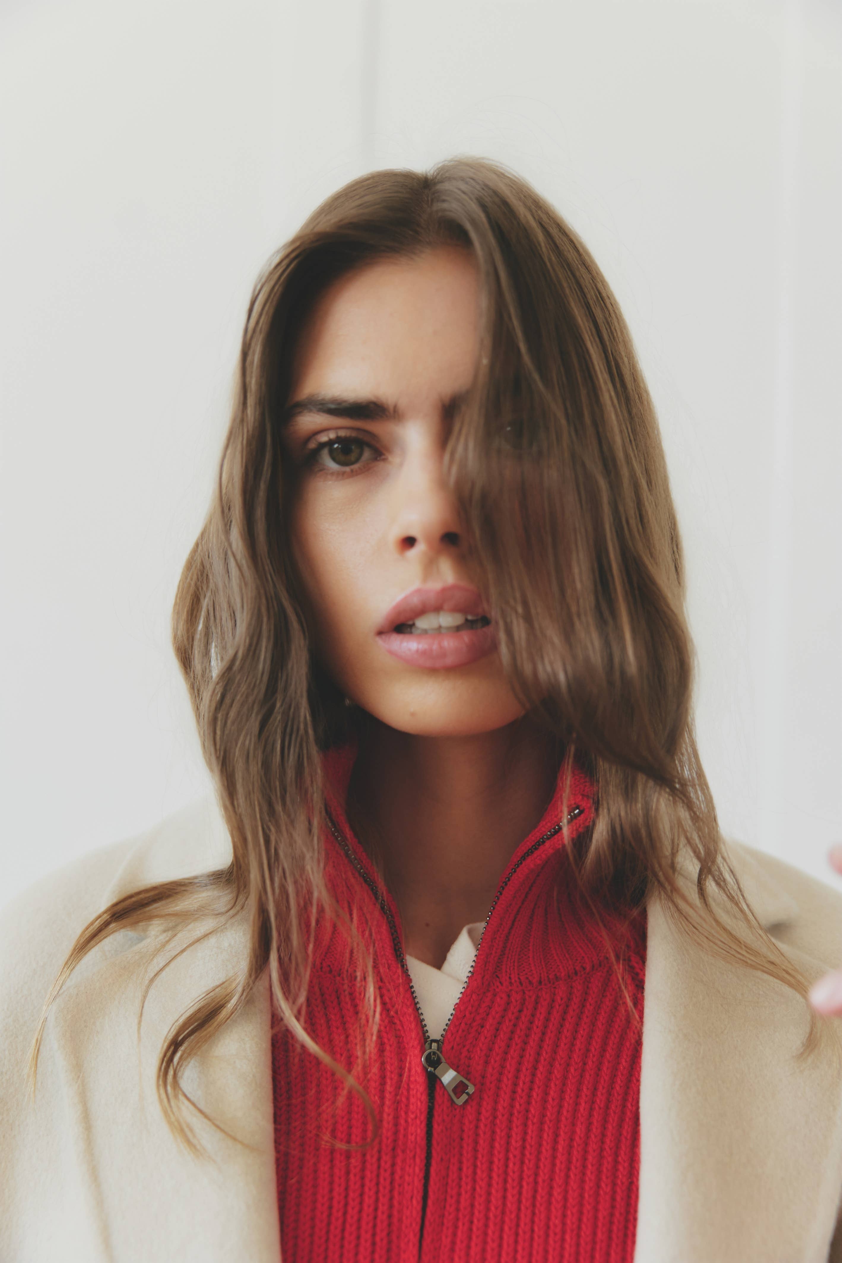 MOD REF - Wholesale Knit Sweater - Women's - The Jules Sweater | Half-Zip Chunky Sweater20