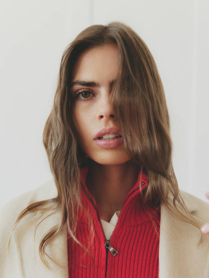 MOD REF - Wholesale Knit Sweater - Women's - The Jules Sweater | Half-Zip Chunky Sweater20