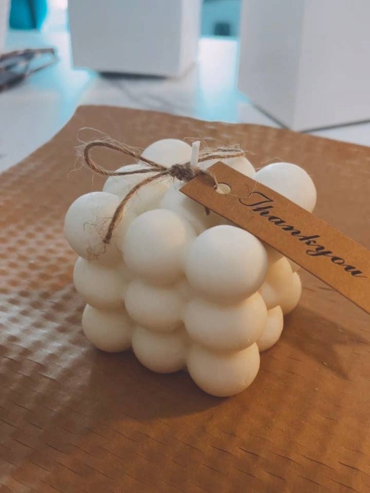 Duftende boblekubelys, boblelys, terninglys, cand for engroshandel hos MySunshineCandless