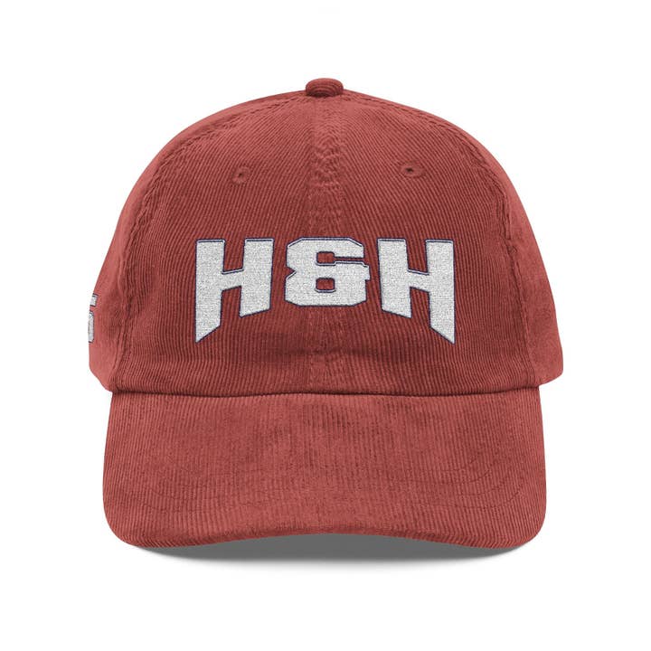 Vintage Embroidered Corduroy Cap for wholesale by Hunt & Harbor