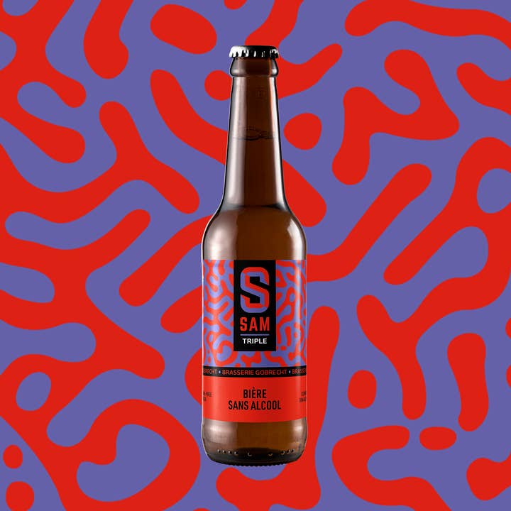 SAM TRIPLE Bottiglia 33cL per la vendita all'ingrosso da parte di BRASSERIE GOBRECHT