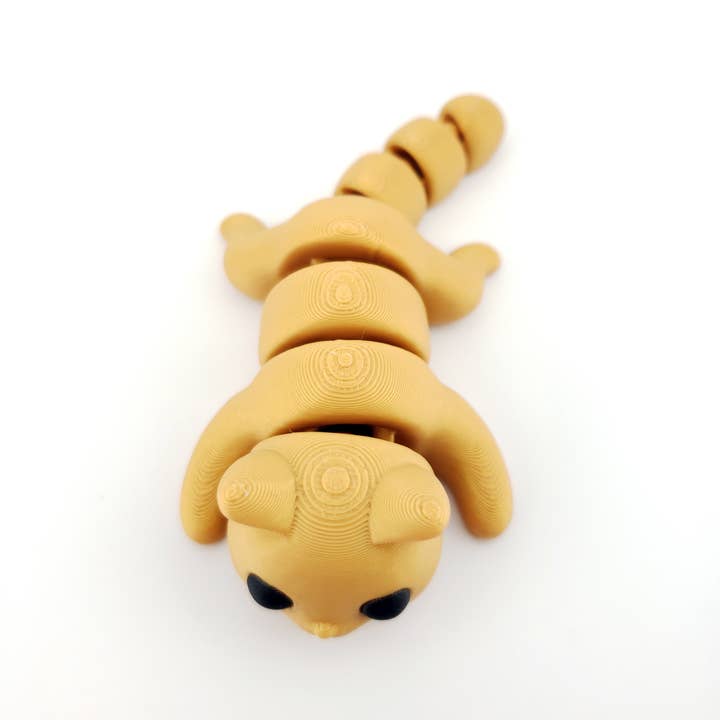 The Geek Galleria – wholesale Dekorativ statyett – 1 Ledad Katt - 3D-printad Fantasivarelse - Zou 3d
