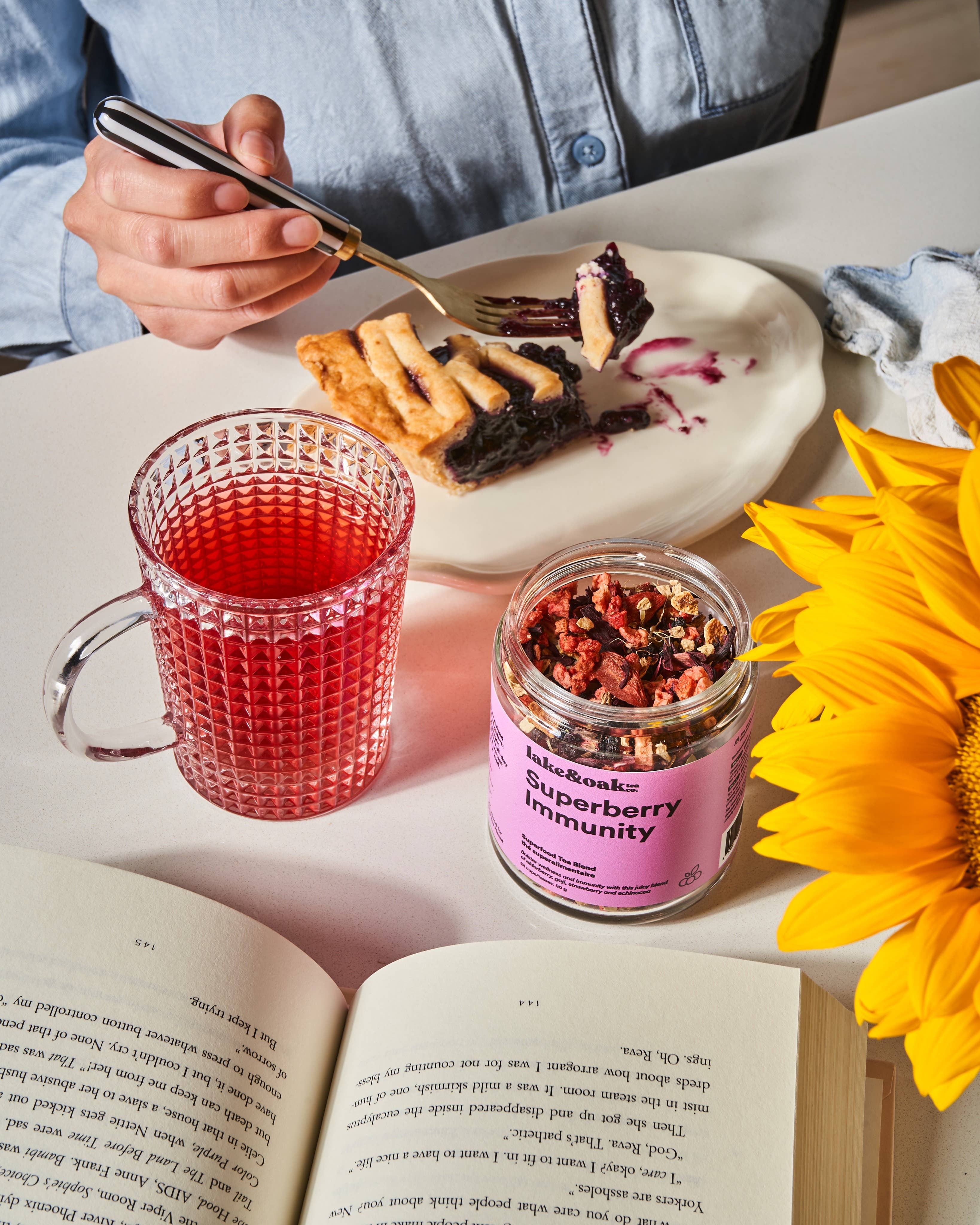 Lake & Oak Tea Co. - Wholesale Health/Detox Tea - Superberry Immunity - Superfood Tea Blend2