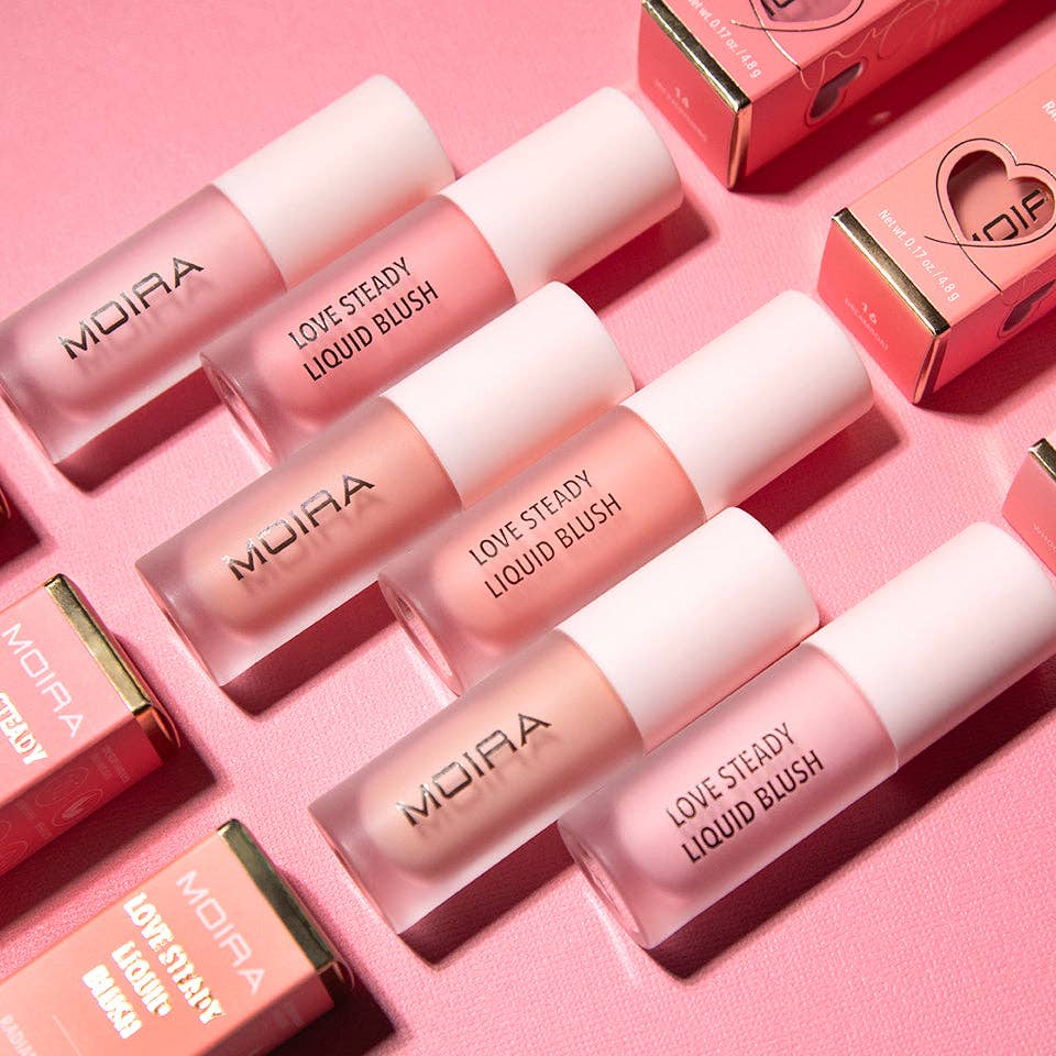 Moira Cosmetics - Wholesale Rouge - Love Steady Liquid Blush (013, vanwege jou)5